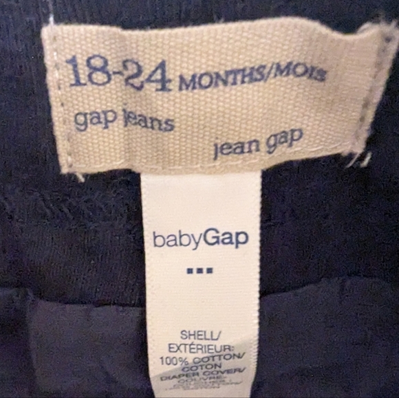 Baby Gap 1969 Denim Blue Jean Mini Skirt Dark Wash Size 18-24 months NWT - Picture 6 of 8